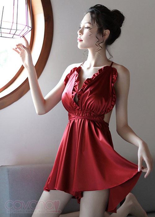 Đầm ngủ gợi cảm Ngọc Nữ - Đỏ