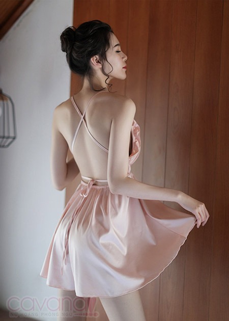 Đầm ngủ gợi cảm Ngọc Nữ - Hồng