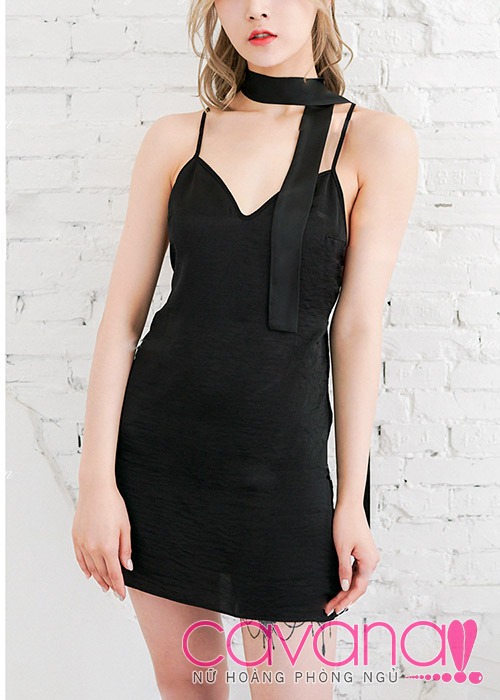 Đầm ngủ gợi tình Đừng Hỏi Em Vì Sao - Đen