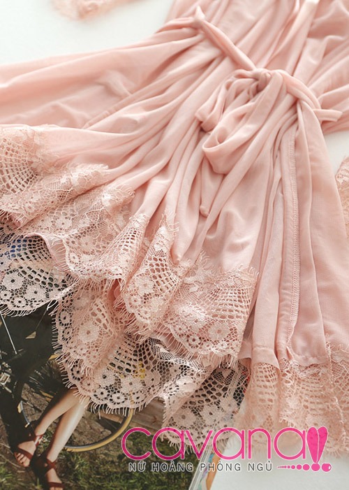 Đầm ngủ khiêu gợi Đêm Tình Nồng - Hồng