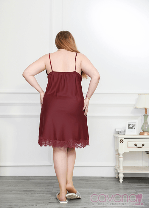 Đầm ngủ Bigsize Vì đó là em- Đỏ