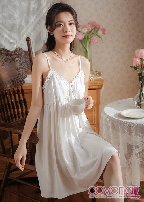 Đầm ngủ mặc nhà thoải mái Ánh Dương