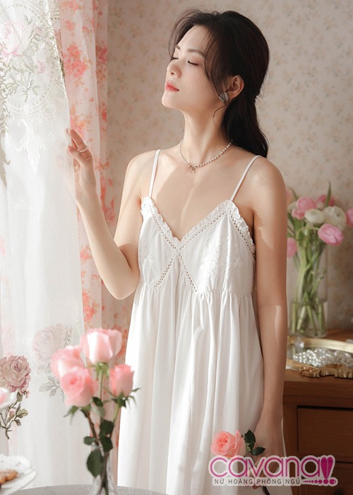 Đầm ngủ mặc nhà thoải mái Ánh Dương