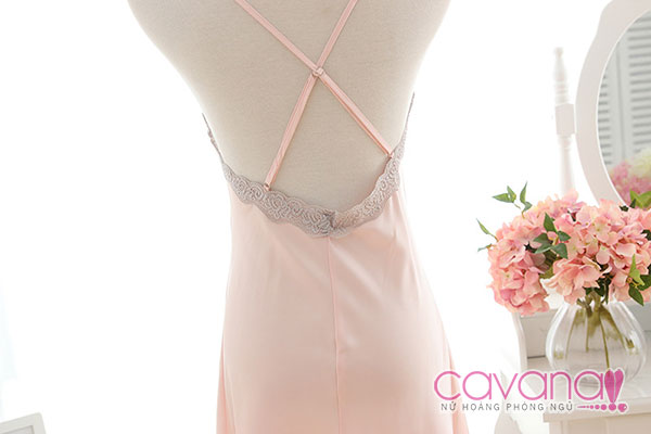 Đầm ngủ quyến rũ Bùa Yêu -  Hồng