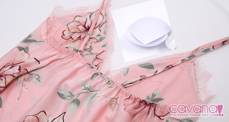 Đầm ngủ quyến rũ Vườn Địa Đàng - Hồng