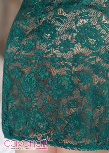 Đầm ngủ ren gợi cảm Giấc Mộng - Xanh Rêu Đầm ngủ ren gợi cảm Giấc Mộng - Xanh Rêu