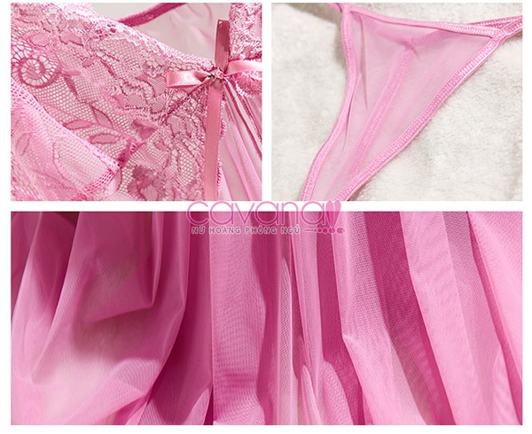 Đầm ngủ sexy Em chưa 18 - Hồng Phấn Đầm ngủ sexy Em chưa 18 - Hồng Phấn