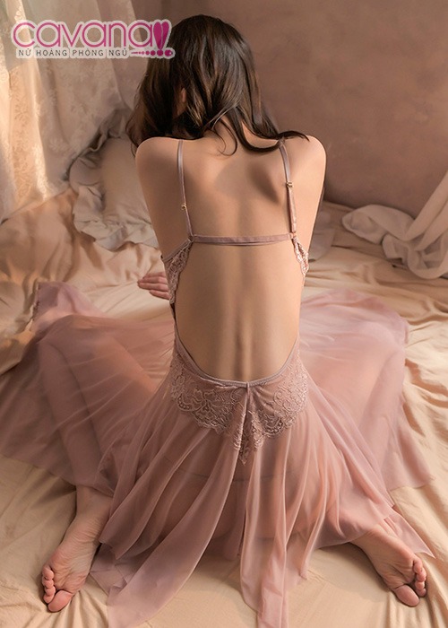 Đầm ngủ vợ chồng Mộng Xuân Thì - Hồng Nhạt