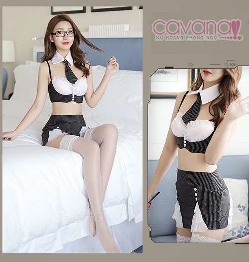 Đồ Cosplay Sexy Thư Ký Quyến Rũ