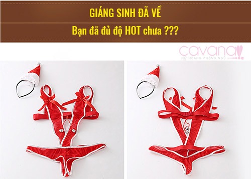 Đồ cosplay sexy giáng sinh Đêm Noel Đáng Nhớ