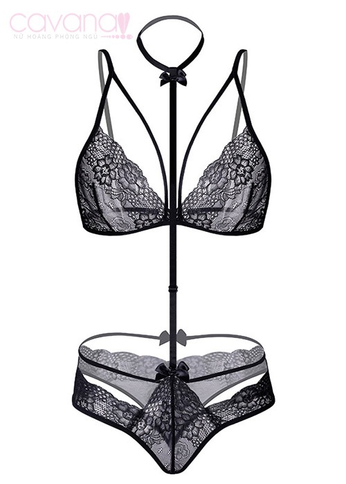 Đồ lót gợi cảm Nữ Thần Vệ Nữ - Đen