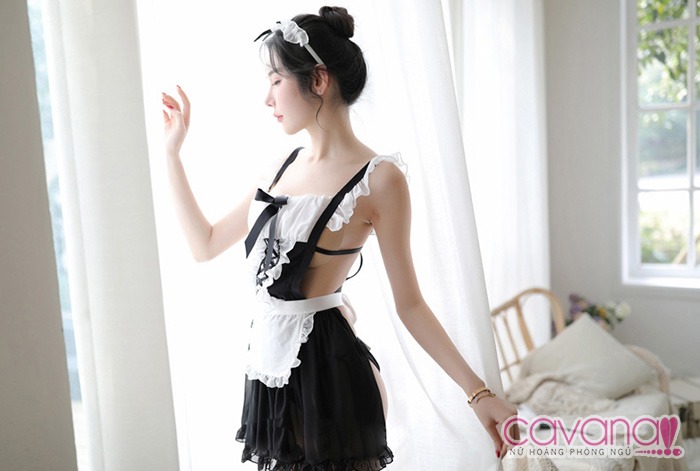 Đồ ngủ cosplay gợi cảm Cô Hầu Gái Đáng Yêu  Đồ ngủ cosplay gợi cảm Cô Hầu Gái Đáng Yêu