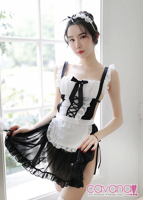Đồ ngủ cosplay gợi cảm Cô Hầu Gái Đáng Yêu  Đồ ngủ cosplay gợi cảm Cô Hầu Gái Đáng Yêu