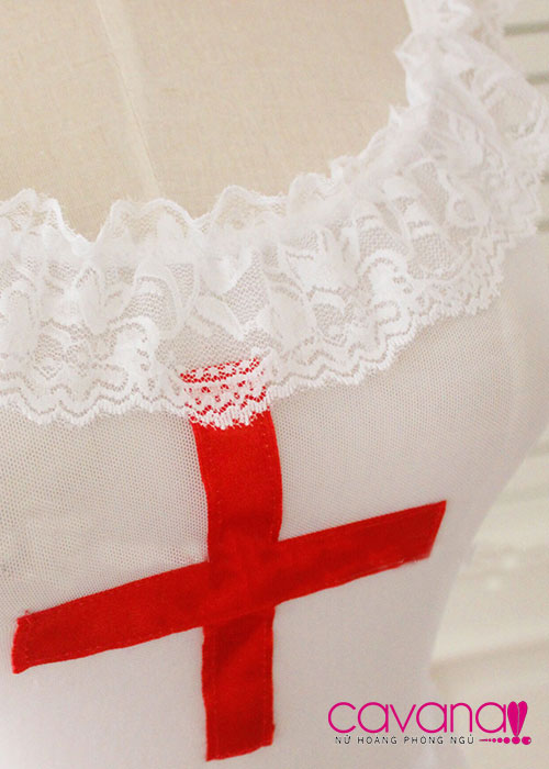 Đồ ngủ Cosplay gợi cảm Y Tá Của A Tí