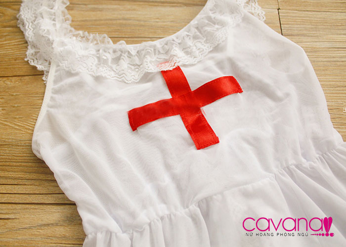 Đồ ngủ Cosplay gợi cảm Y Tá Của A Tí