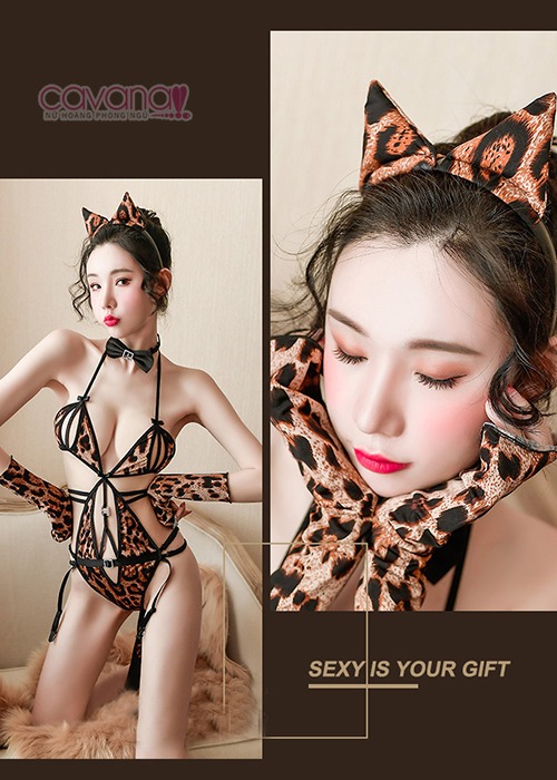 Đồ ngủ Cosplay Nàng báo đa tình