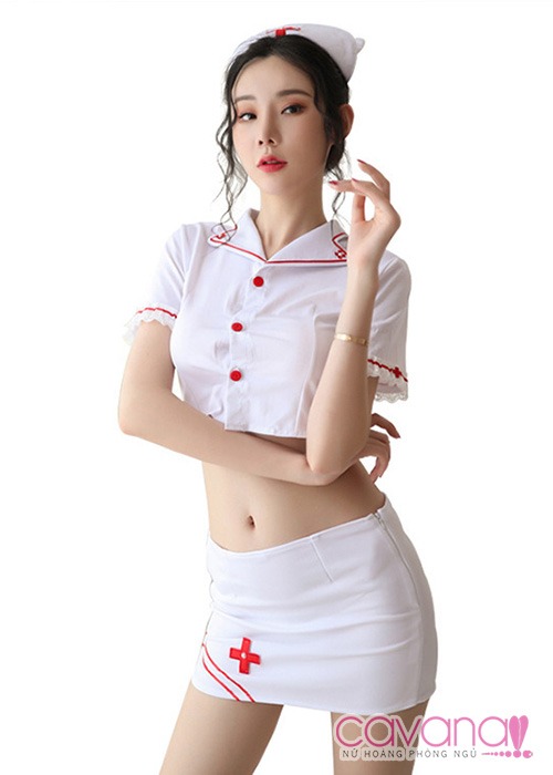 Đồ ngủ hóa trang Cô Y Tá Gợi Tình Của Anh