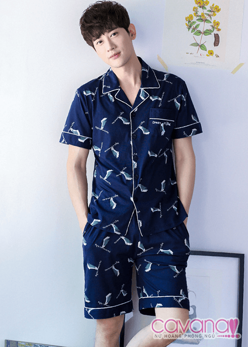 Đồ ngủ Pijama đôi Bờ Vai Vững Chãi - Ngắn