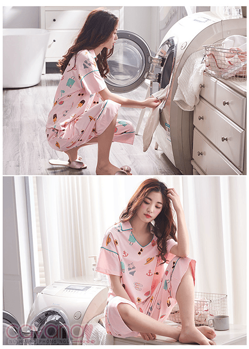 Đồ ngủ Pijama Lửng Summer 