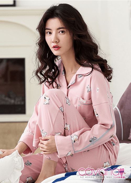 Đồ Pijama nữ Cún Con Đáng Yêu Đồ Pijama nữ Cún Con Đáng Yêu