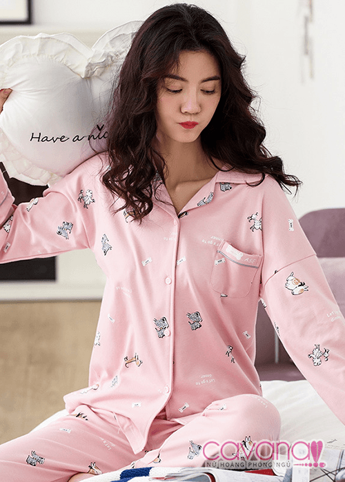 Đồ Pijama nữ Cún Con Đáng Yêu Đồ Pijama nữ Cún Con Đáng Yêu