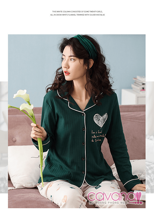 Đồ Pijama phong cách Hàn Quốc Dịu Êm