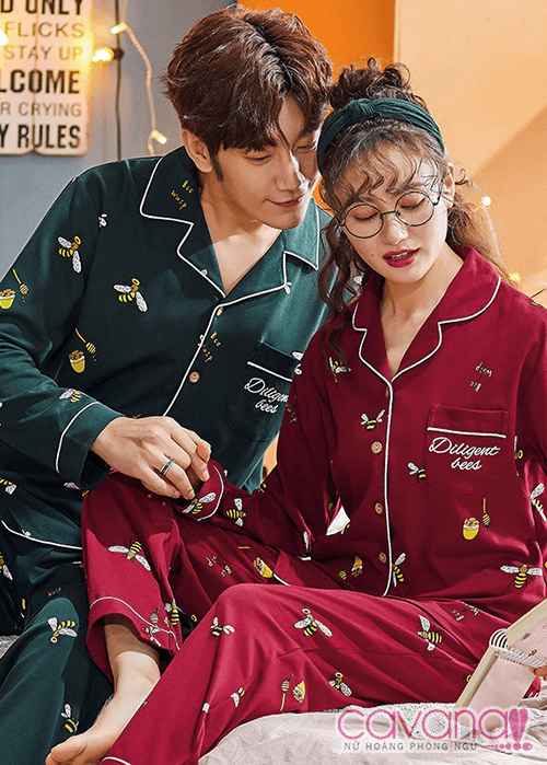 Pijama cặp đôi Happiness Pijama cặp đôi Happiness