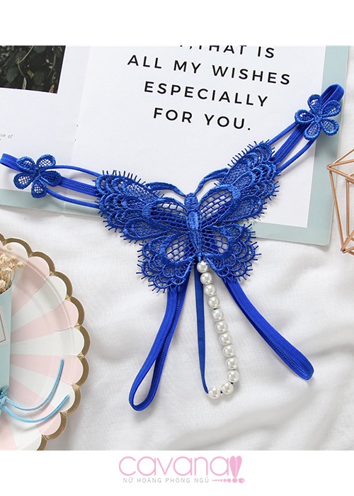 Quần chip gợi cảm Con bướm xinh - Xanh Quần chip gợi cảm Con bướm xinh - Xanh