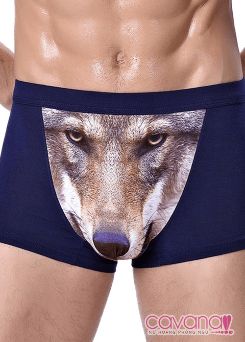 Quần lót nam tạo hình Sói Đêm