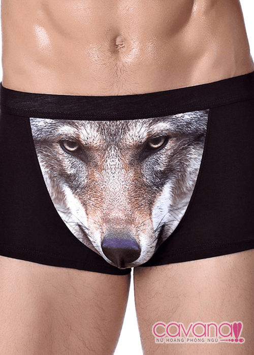 Quần lót nam tạo hình Sói Đêm