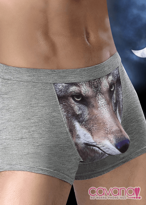 Quần lót nam tạo hình Sói Đêm