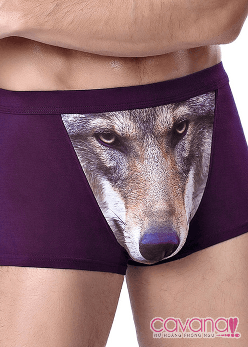 Quần lót nam tạo hình Sói Đêm