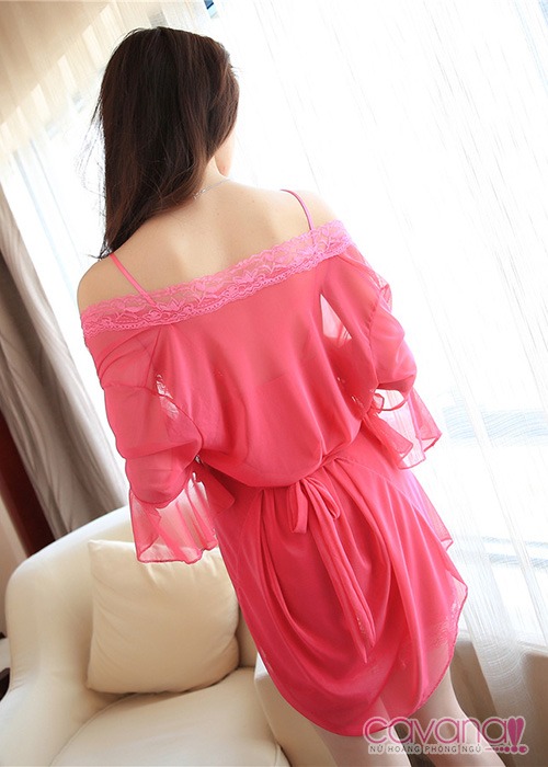 Set đồ ngủ gợi cảm Giấc Mơ Ngọt Ngào - Hồng