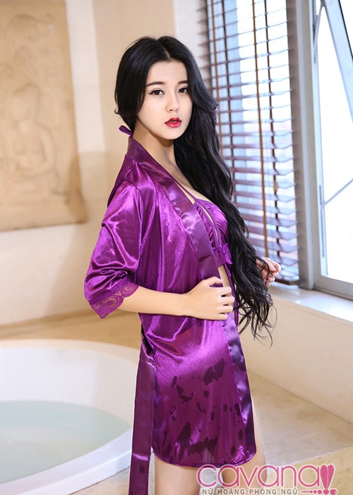 Set đồ ngủ quyến rũ Candy Gợi Tình - Tím Set đồ ngủ quyến rũ Candy Gợi Tình - Tím