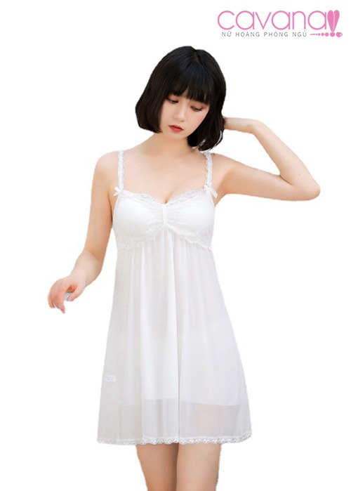 Set đồ ngủ Thiên Thần Tình Yêu - Trắng