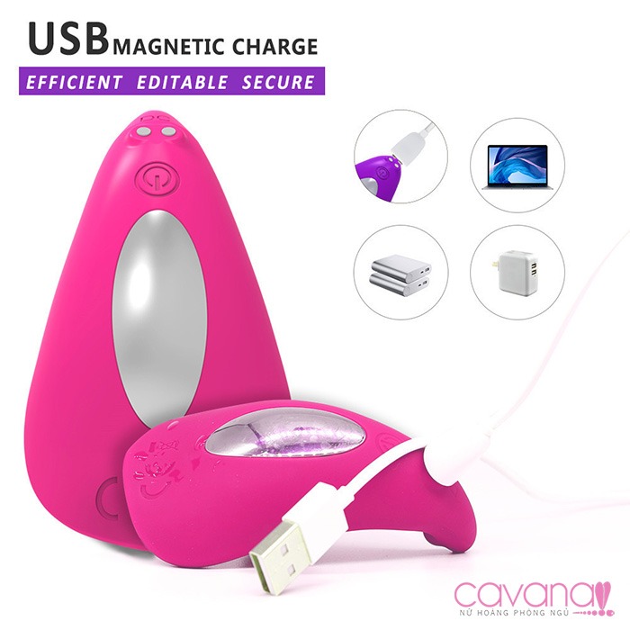 Trứng rung tàng hình điều khiển từ xa Aixia