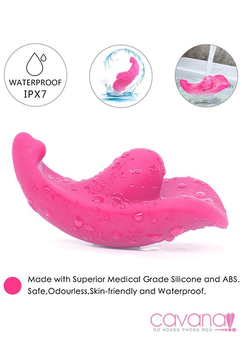 Trứng rung tàng hình điều khiển từ xa Aixia