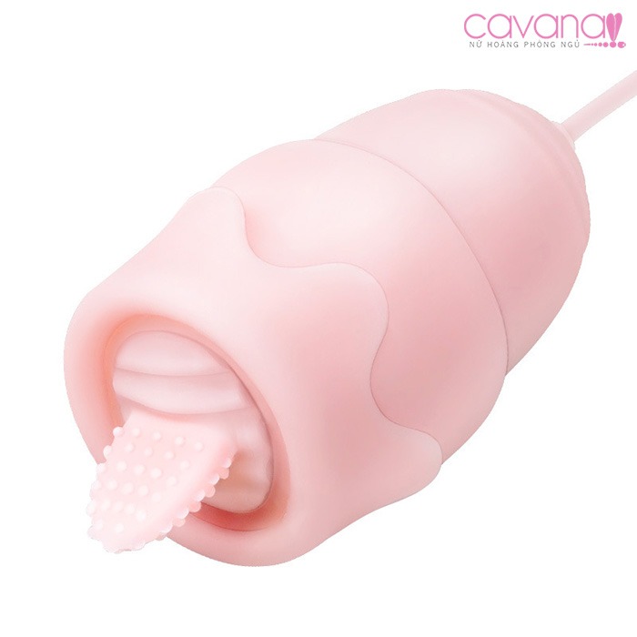 Trứng rung tình yêu kèm lưỡi rung Khoái Lạc Trứng rung tình yêu kèm lưỡi rung Khoái Lạc