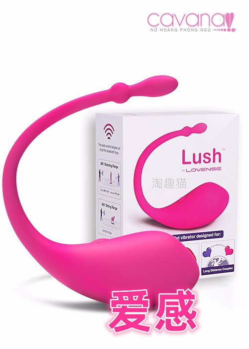 Trứng rung tình yêu Lush Lovense Trứng rung tình yêu Lush Lovense