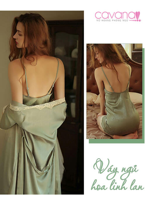 Váy Ngủ Gợi Cảm Hoa Linh Lan