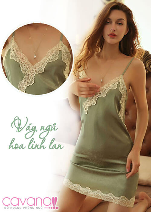 Váy Ngủ Gợi Cảm Hoa Linh Lan