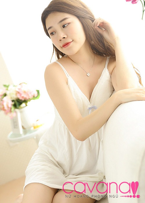 Váy Ngủ Gợi Cảm Thiên Sứ Mong Manh - Trắng Váy Ngủ Gợi Cảm Thiên Sứ Mong Manh - Trắng