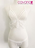 Bộ Bra set ren Chiến Binh Bóng Đêm - Trắng