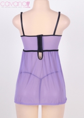 Đầm ngủ Bigsize Ảo mộng tình yêu- tím