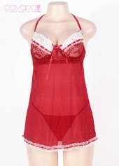 Đầm ngủ Bigsize Gót hồng 