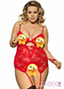 Đầm ngủ Bigsize Mãi Yêu - Đỏ