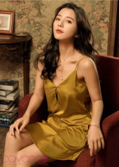 Đầm ngủ quyến rũ Đoá Hoa Hồng - Vàng