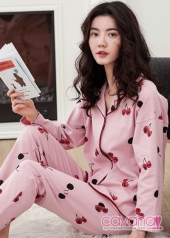 Đồ ngủ Cherry Chín Mọng - Hồng