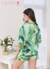 Đồ ngủ Pijama nữ Rừng Nhiệt Đới - Xanh