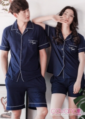 Đồ ngủ Pijama PJC01 Xanh  Xanh Ngắn